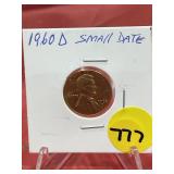 1960-D Small Date Penny