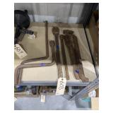 6 Pcs - Pipe Wrench - Pry Bar - 1/2" Ratchet