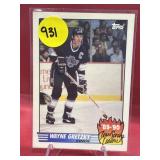 1990 TOPPS HOF WAYNE GRETZKY CARD