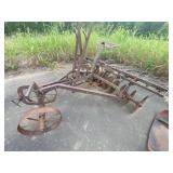 Vintage Iron Wheel Disc