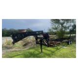 Gooseneck 2-Axle Trailer - 21ft L x 94"W