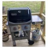 Weber 2-Burner Grill & LP Tank