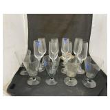 13 Pcs - Assorted Stemware