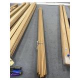 6 Pcs - Wood Trim 84"L