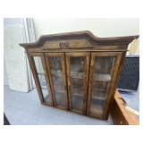 Lighted Display Hutch 58"L x 15"W x 53"H