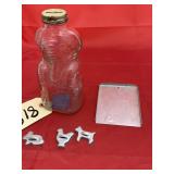 Elephant Coin Bank - Mini Cookie Cutter