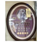 Framed American Indian Coin Collection