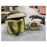 Ryobi Battery Op Circular Saw - no battery