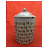 Metal Canister w/Lid