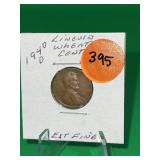 1940-D Lincoln Wheat Cent Ext Fine