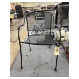 Metal Patio Chair - As Is