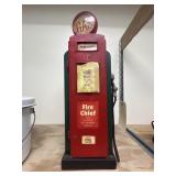 Fire Chief Metal Gas Pump Storage Box