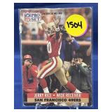 1991 NFL Pro Set Football Card #654 Jerry Rice