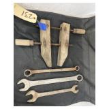4 Pcs- Wrenches & Clamp