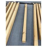 11 Pcs - Wood Trim 72"