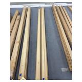 6 Pcs - Wood Trim 96"L