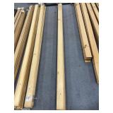 6 Pcs - Wood Trim 96"L