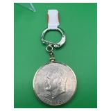 1976-P Eisenhower Dollar Key Ring