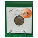 1933-P Lincoln Wheat Cent Very Fine
