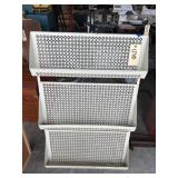 3-Tiered Magazine Stand 26"L x 43"H