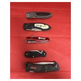 5 - Assorted Pocket Knives
