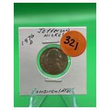 1976-D Jefferson Nickel Uncirculated