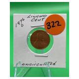 1976-D Lincoln Cent Uncirculated