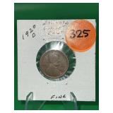 1920-D Lincoln Wheat Cent Fine