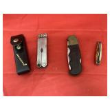 2 - Pocket Knives & Leatherman Multi Tool