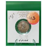 1928-P Lincoln Wheat Cent Very Fine
