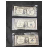 3 - 1935E Silver Certificates