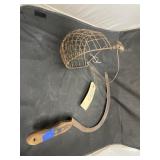 Wire Muzzle & Vintage Scythe