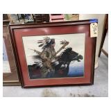 Framed/Matted Native American Wall Art