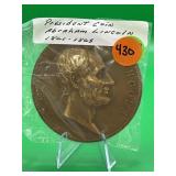 President Coin Abraham Lincoln 1861-1865