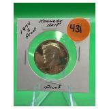 1974-S Proof Kennedy Half Dollar