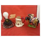 Elec Light - Santa Mug - Ceramic Figurine