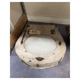 ABSanus & Sun Co NY Fold Down Porcelain Sink