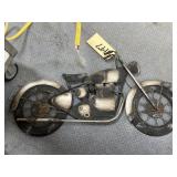 Metal Motorcycle Dï¿½cor