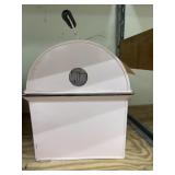 Pink Metal Storage Box