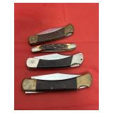 4 - Assorted Pocket Knives