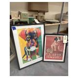 2 - Framed Dog Pics - Toby Ron Burns