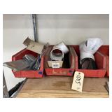 3 Pcs Bins - PVC Pipe Connectors - Light - Switch