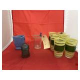 9 Pcs - Glass Tumblers - Insulator & More