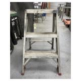 3-Step Metal Step Stool