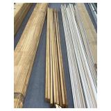 8 Pcs - Wood Trim 6ft