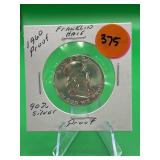 1960 Proof Franklin Half Dollar 90% Silver