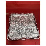 Metal Decorative Platter