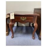 Wooden Side Table w/Drawer
