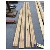 4 Pcs - Wood Trim 88" to 56"