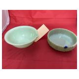 2 Pcs - Jadeite Bowls - 1 is McKee